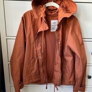GAP Rust Hooded Jacket